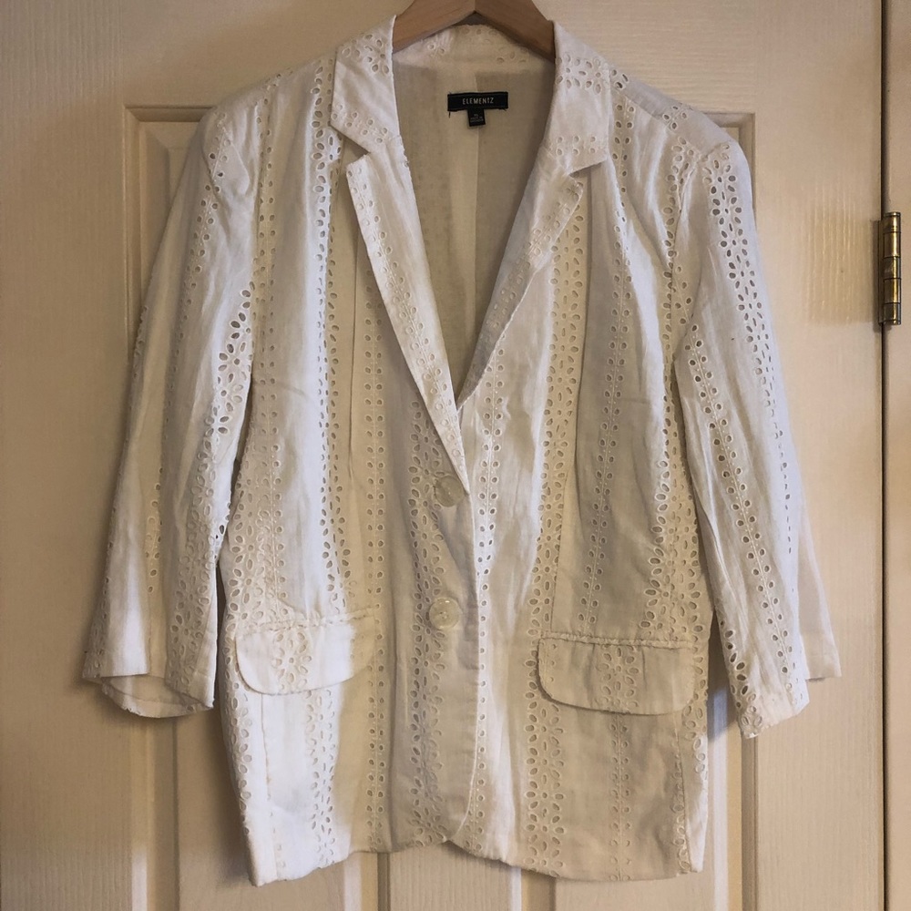 White jacket